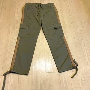Sanctuary Pants Green Army Size 27 Slim Fit with Elastic Waistband